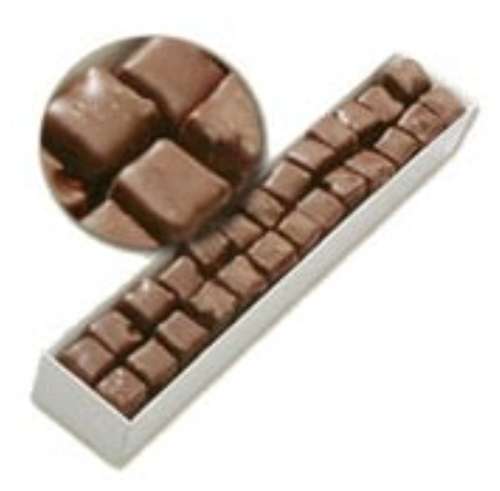 500 Gr Çikolatalı Lokum Hediyelik