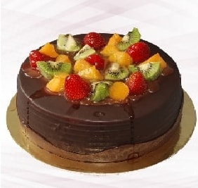 Zengin Tatlı Lezzet 6-9 Kişilik Karışık Meyveli Çikolatalı